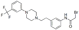 CAS 登录号：95860-08-5， 1-(2-(3-溴乙酰氨基苯基)乙基)-4-(3-三氟甲基苯基)哌嗪