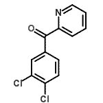 CAS#: 95898-75-2, (3,4-Dichlorophenyl)(2-pyridinyl)methanone