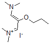 CAS 登录号：95899-39-1， N-(3-(二甲基氨基)-2-丙氧基-2-丙烯亚基)-N-甲基甲铵碘化物