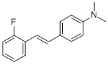 CAS#: 959-73-9, 4-[2-(2-Fluorophenyl)vinyl]-N,N-dimethylaniline