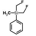 CAS 登录号：959011-42-8， 二(氟甲基)(甲基)苯基硅烷