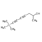 CAS 登录号：959039-79-3， 7-(三甲基硅烷基)-4,6-庚二炔-2-醇