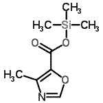 CAS#: 959070-80-5, Trimethylsilyl 4-methyl-1,3-oxazole-5-carboxylate