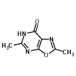 CAS 登录号：959238-51-8， 2,5-二甲基[1,3]恶唑并[5,4-d]嘧啶-7(4H)-酮