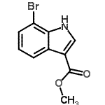 CAS#: 959239-01-1, Methyl 7-bromo-1H-indole-3-carboxylate