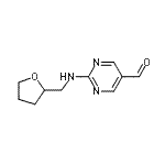 CAS#: 959239-06-6, 2-[(Tetrahydro-2-furanylmethyl)amino]-5-pyrimidinecarbaldehyde
