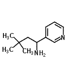 CAS 登录号：959239-41-9， 3,3-二甲基-1-(3-吡啶基)-1-丁胺