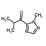 CAS#: 959239-52-2, 2-Methyl-1-(1-methyl-1H-1,2,4-triazol-5-yl)-1-propanone