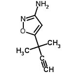 CAS#: 95924-04-2, 5-(2-Methyl-3-butyn-2-yl)-1,2-oxazol-3-amine