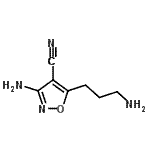 CAS#: 959253-68-0, 3-Amino-5-(3-aminopropyl)-1,2-oxazole-4-carbonitrile