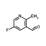 CAS#: 959616-51-4, 5-Fluoro-2-methylnicotinaldehyde
