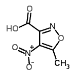 CAS#: 960225-75-6, 5-Methyl-4-nitro-1,2-oxazole-3-carboxylic acid