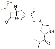 CAS#: 96036-10-1, (5-Dimethylaminocarbonylpyrrolidin-3-Ylthio)-6-(1-Hydroxyethyl)Penem-3-Carboxylic Acid