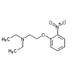 CAS 登录号：96115-77-4， N,N-二乙基-2-(2-硝基苯氧基)乙胺