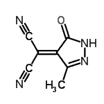 CAS#: 96127-24-1, (3-Methyl-5-oxo-1,5-dihydro-4H-pyrazol-4-ylidene)malononitrile