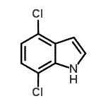 CAS#: 96129-73-6, 4,7-Dichloro-1H-indole