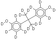 CAS#: 96210-87-6, 4,4'-[1-(Methyl-D3)Ethylidene-2,2,2-D3]Bis-Phen-2,3,5,6-D4-Ol-D