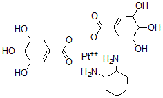 CAS#: 96322-25-7, 1,2-Diaminocyclohexane-Bis(Shikimato)Platinum(II)