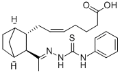 CAS#: 96384-09-7, (Z)-7-[(1R,2R,3R,4S)-3-[(1E)-1-[[(Phenylamino)-thioxomethyl]hydrazono]ethyl]-2-norbornanyl]hept-5-enoic acid