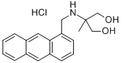 CAS#: 96404-62-5, 1,3-Propanediol, 2-((1-Anthracenylmethyl)Amino)-2-Methyl-, Hydrochloride
