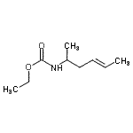 CAS#: 96424-16-7, Ethyl (4E)-4-hexen-2-ylcarbamate