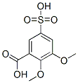 CAS 登录号：96446-21-8， 2,3-二甲氧基-5-磺基苯甲酸