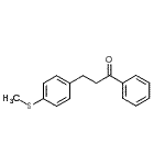 CAS#: 96550-90-2, 3-[4-(Methylsulfanyl)phenyl]-1-phenyl-1-propanone