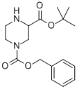 CAS#: 96558-17-7, 1,3-Piperazinedicarboxylic Acid, 3-(1,1-Dimethylethyl) 1-(Phenylmethyl) Ester