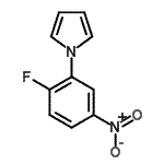 CAS 登录号：96623-75-5， 1-(2-氟-5-硝基苯基)-1H-吡咯