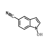 CAS#: 96631-82-2, 1-Hydroxy-1H-indole-5-carbonitrile