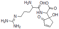 CAS 登录号：96695-56-6， N-L-精氨酰-2-(1-羟基-2-氧代-3-环戊烯-1-基)甘氨酸