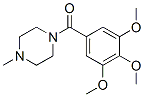 CAS 登录号：967-54-4， (4-甲基哌嗪-1-基)-(3,4,5-三甲氧基苯基)甲酮