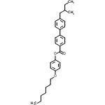 CAS#: 96757-94-7, 4-(Heptyloxy)phenyl 4'-(2-methylbutyl)-4-biphenylcarboxylate