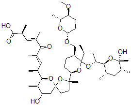 CAS 登录号：96827-80-4， 茂揖可霉素