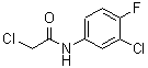 CAS 登录号：969-25-5， 2-氯-N-(3-氯-4-氟苯基)乙酰胺