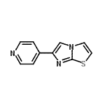 CAS#: 96911-75-0, 6-(4-Pyridinyl)imidazo[2,1-b][1,3]thiazole