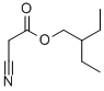CAS 登录号：96980-49-3， 2-氰基-乙酸 2-乙基丁基酯
