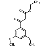 CAS 登录号：97025-16-6， 乙基3-(3,5-二甲氧基苯基)-3-氧代丙酸酯