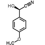 CAS#: 97070-73-0, (2R)-Hydroxy(4-methoxyphenyl)acetonitrile