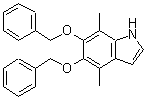 CAS#: 97073-53-5, 5,6-Bis(benzyloxy)-4,7-dimethyl-1H-indole