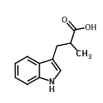 CAS#: 97096-16-7, 3-(1H-Indol-3-yl)-2-methylpropanoic acid