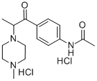 CAS#: 97111-11-0, 1-(4-Acetylaminophenyl)-2-(4-Methylpiperazino)Propanone Dihydrochloride