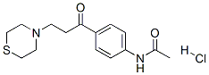 CAS#: 97111-13-2, N-[4-(2-Thiomorpholin-4-Ylpropanoyl)Phenyl]Acetamide Hydrochloride