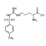CAS#: 97233-92-6, N<sup>5</sup>-{N-[(4-Methylphenyl)sulfonyl]carbamimidoyl}ornithine