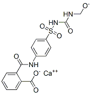 CAS#: 97259-91-1, Calcium 2-[[[4-[[[[(Oxidomethyl)Amino]Carbonyl]Amino]Sulphonyl]Phenyl]Amino]Carbonyl]Benzoate