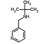 CAS 登录号：97266-25-6， 2-甲基-N-(3-吡啶基甲基)-2-丙胺
