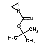 CAS#: 97308-23-1, 2-Methyl-2-propanyl 1-aziridinecarboxylate