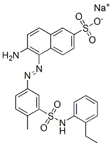 CAS#: 97358-57-1, Sodium 6-Amino-5-[[3-[[(2-Ethylphenyl)Amino]Sulphonyl]-4-Methylphenyl]Azo]Naphthalene-2-Sulphonate