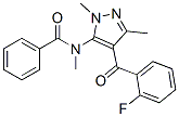 CAS#: 97358-58-2, N-[4-(2-Fluorobenzoyl)-1,3-Dimethyl-1H-Pyrazol-5-Yl]-N-Methylbenzamide