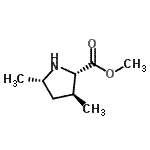 CAS#: 97373-42-7, Methyl (3S,5S)-3,5-dimethyl-L-prolinate
